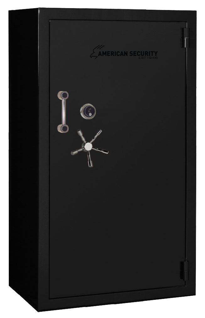 AMSEC BFII7240 gun safe exterior with 120-minute fire rating and UL RSC Level II security
