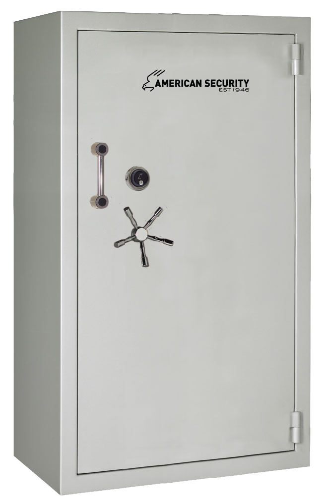 AMSEC BFII7240 gun safe exterior with 120-minute fire rating and UL RSC Level II security