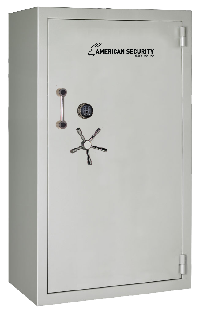 AMSEC BFII7240 gun safe exterior with 120-minute fire rating and UL RSC Level II security