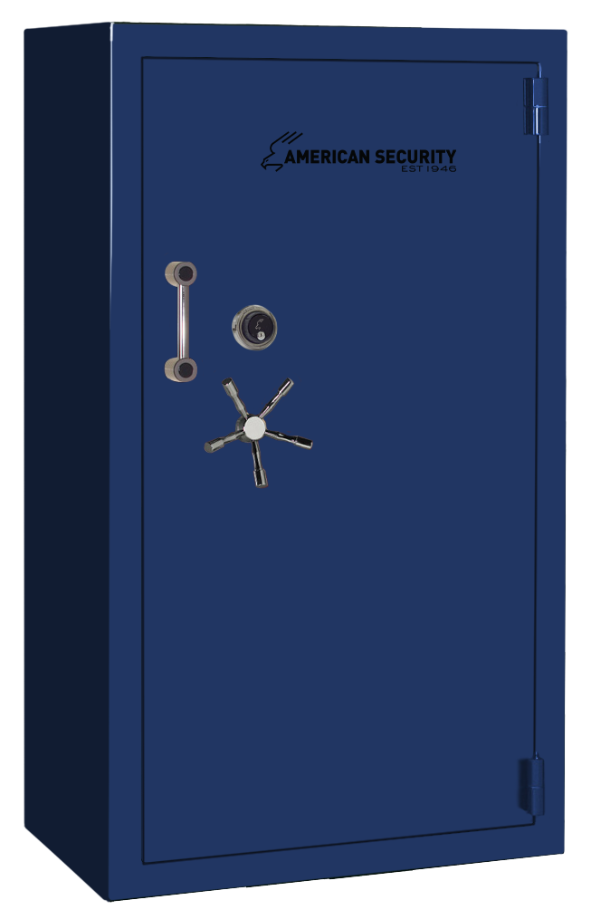 AMSEC BFII7240 gun safe exterior with 120-minute fire rating and UL RSC Level II security