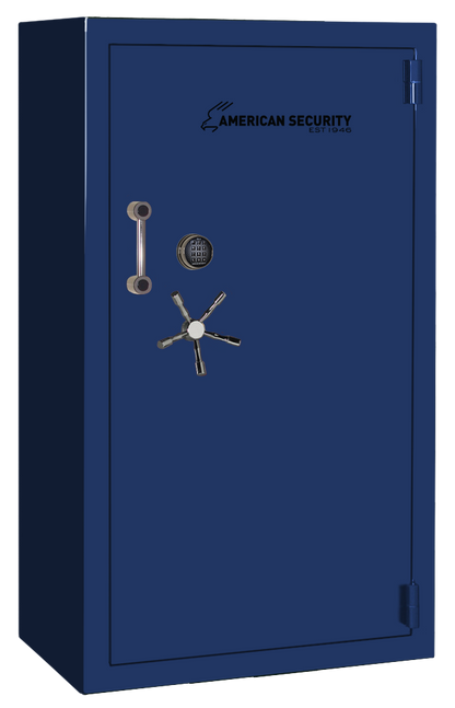 AMSEC BFII7240 gun safe exterior with 120-minute fire rating and UL RSC Level II security