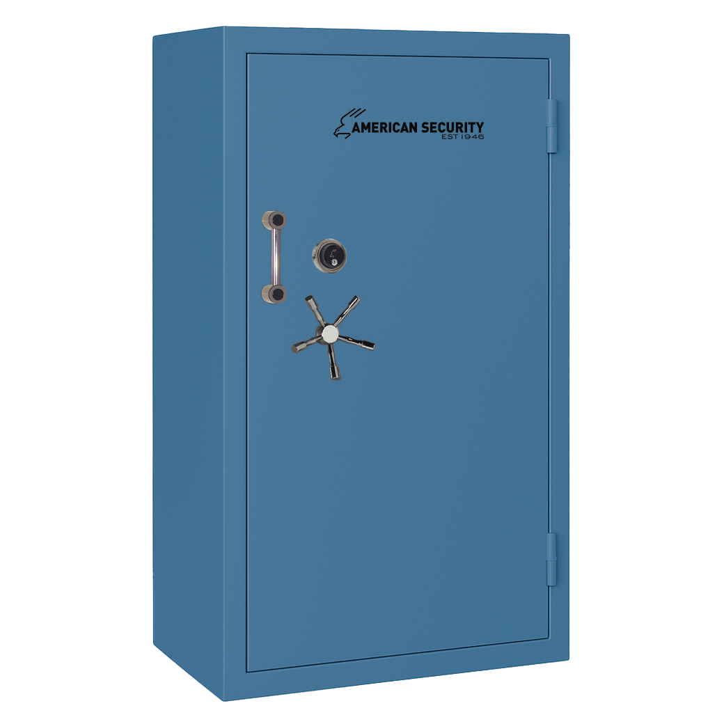 AMSEC BFII7240 gun safe exterior with 120-minute fire rating and UL RSC Level II security
