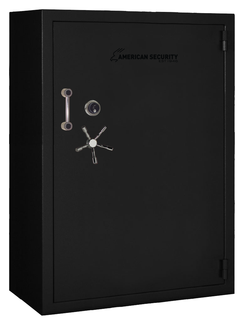 AMSEC BFII7250 gun safe exterior with 120-minute fire rating and UL RSC Level II security