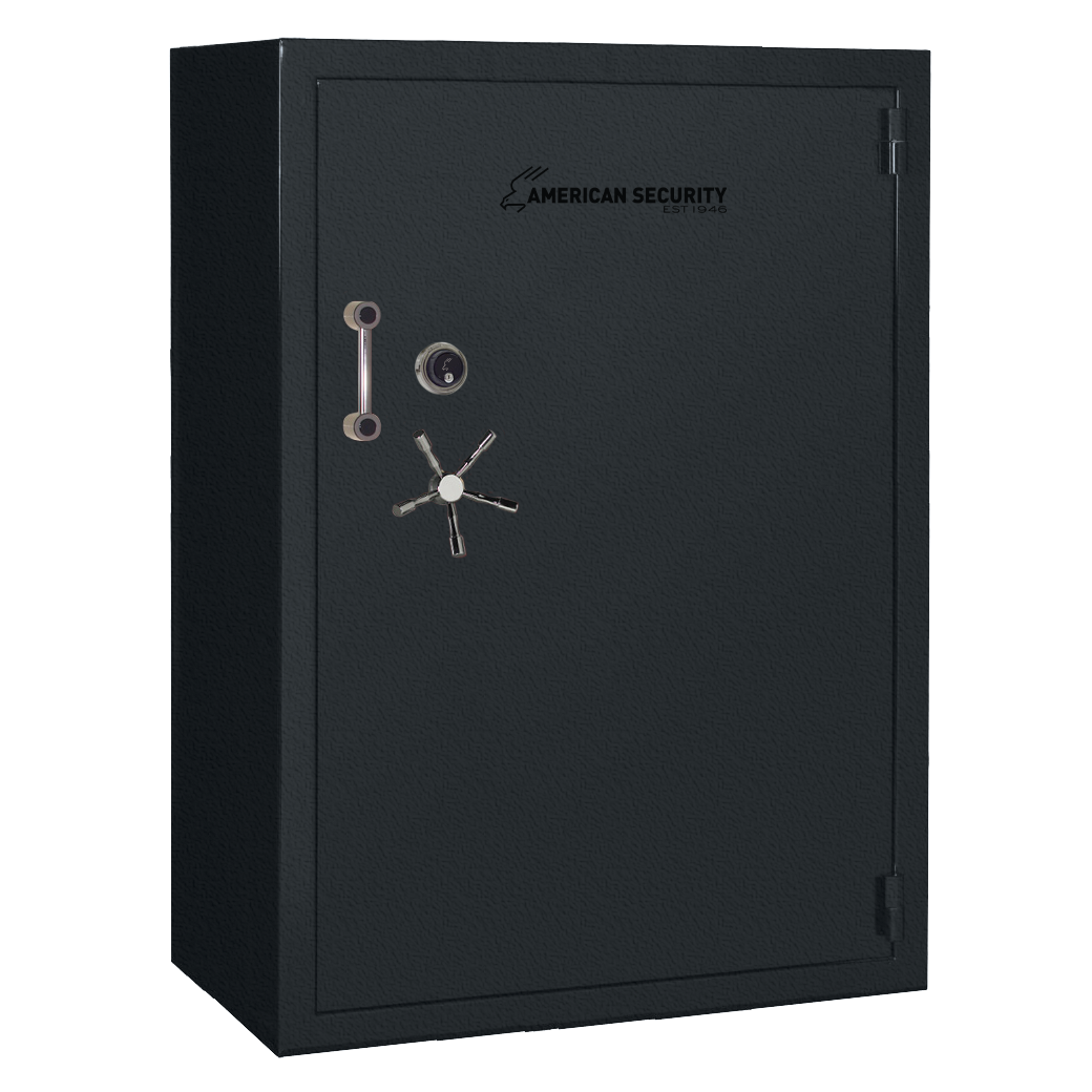 AMSEC BFII7250 gun safe exterior with 120-minute fire rating and UL RSC Level II security