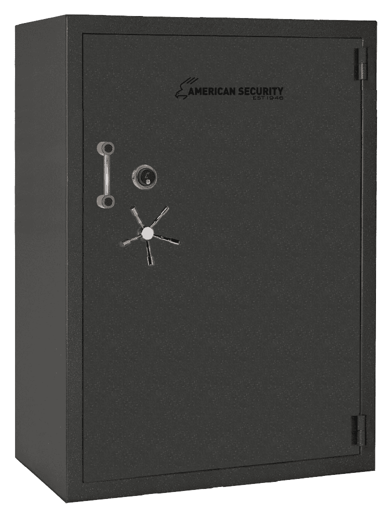 AMSEC BFII7250 gun safe exterior with 120-minute fire rating and UL RSC Level II security