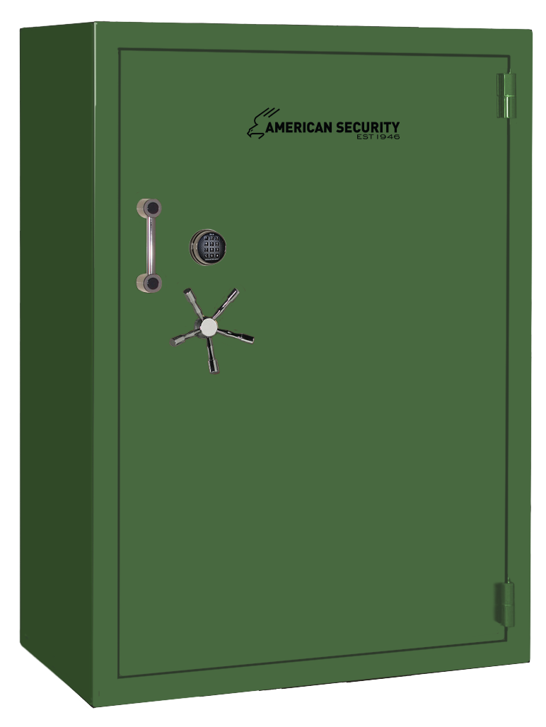 AMSEC BFII7250 gun safe exterior with 120-minute fire rating and UL RSC Level II security
