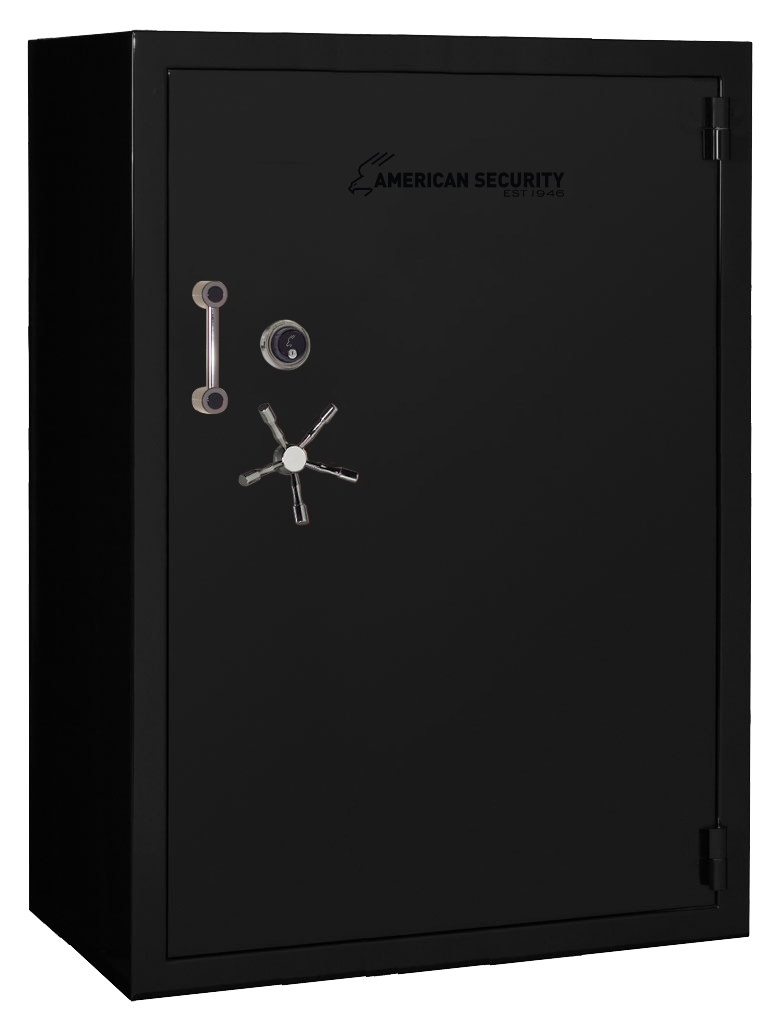 AMSEC BFII7250 gun safe exterior with 120-minute fire rating and UL RSC Level II security
