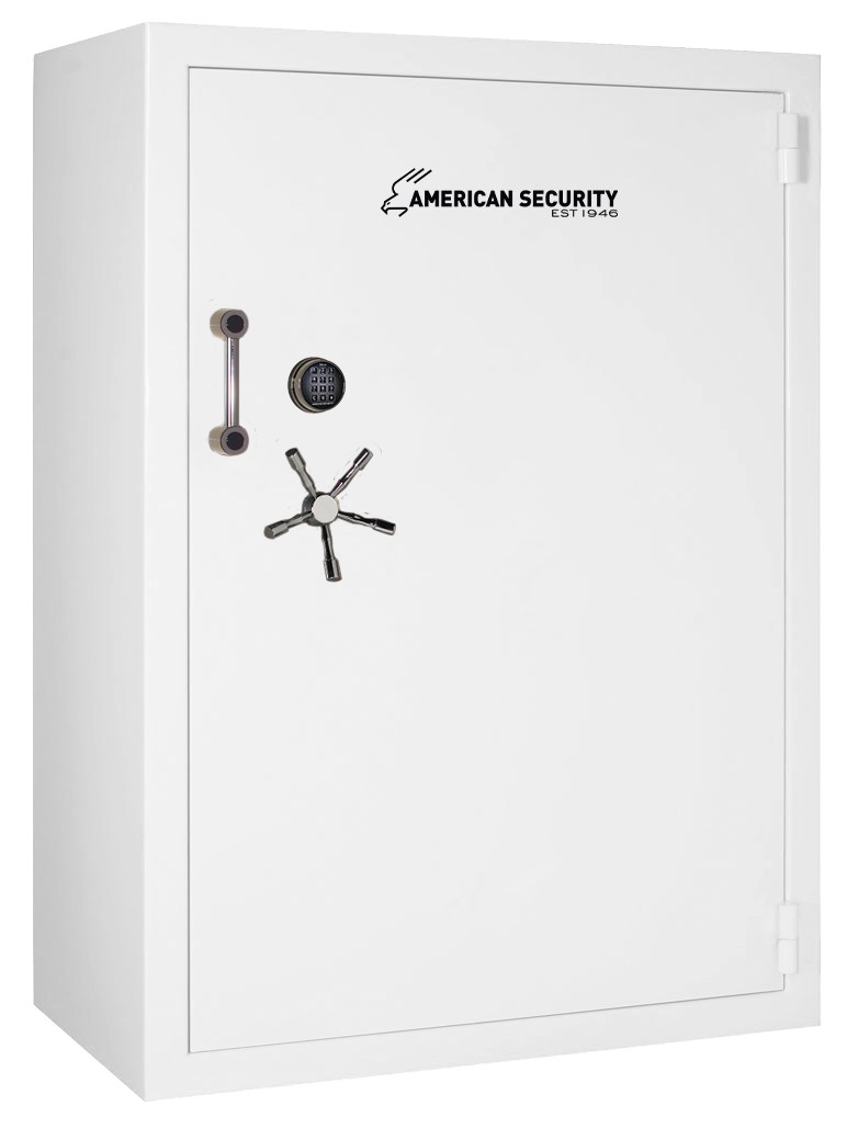AMSEC BFII7250 gun safe exterior with 120-minute fire rating and UL RSC Level II security