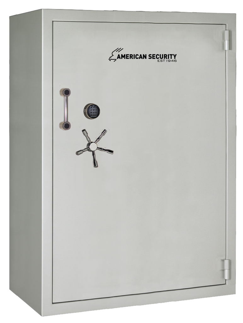 AMSEC BFII7250 gun safe exterior with 120-minute fire rating and UL RSC Level II security
