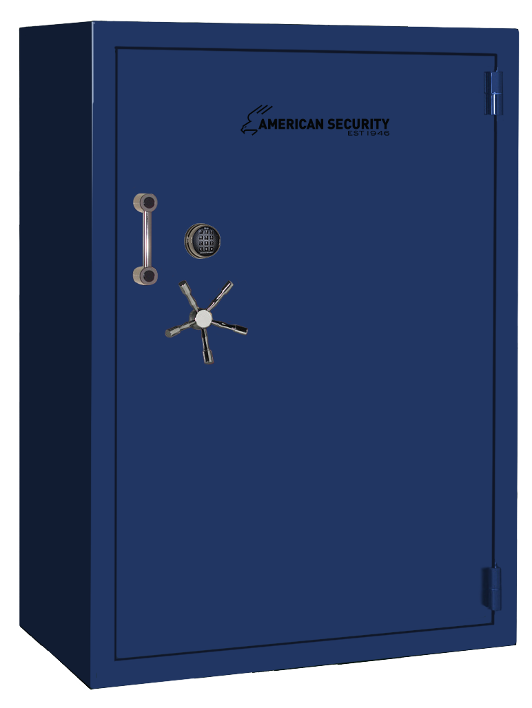 AMSEC BFII7250 gun safe exterior with 120-minute fire rating and UL RSC Level II security