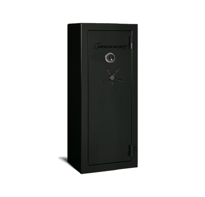 AMSEC BFX6024 gun safe exterior with 120-minute fire rating and UL RSC Level 1 security