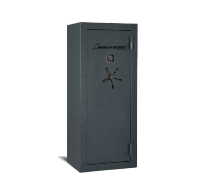 AMSEC BFX6024 gun safe exterior with 120-minute fire rating and UL RSC Level 1 security