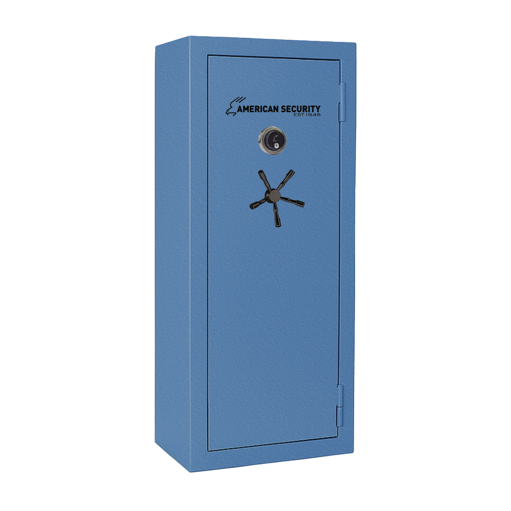 AMSEC BFX6024 gun safe exterior with 120-minute fire rating and UL RSC Level 1 security