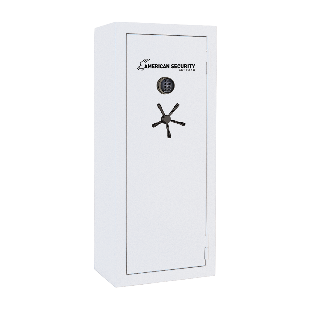 AMSEC BFX6024 gun safe exterior with 120-minute fire rating and UL RSC Level 1 security