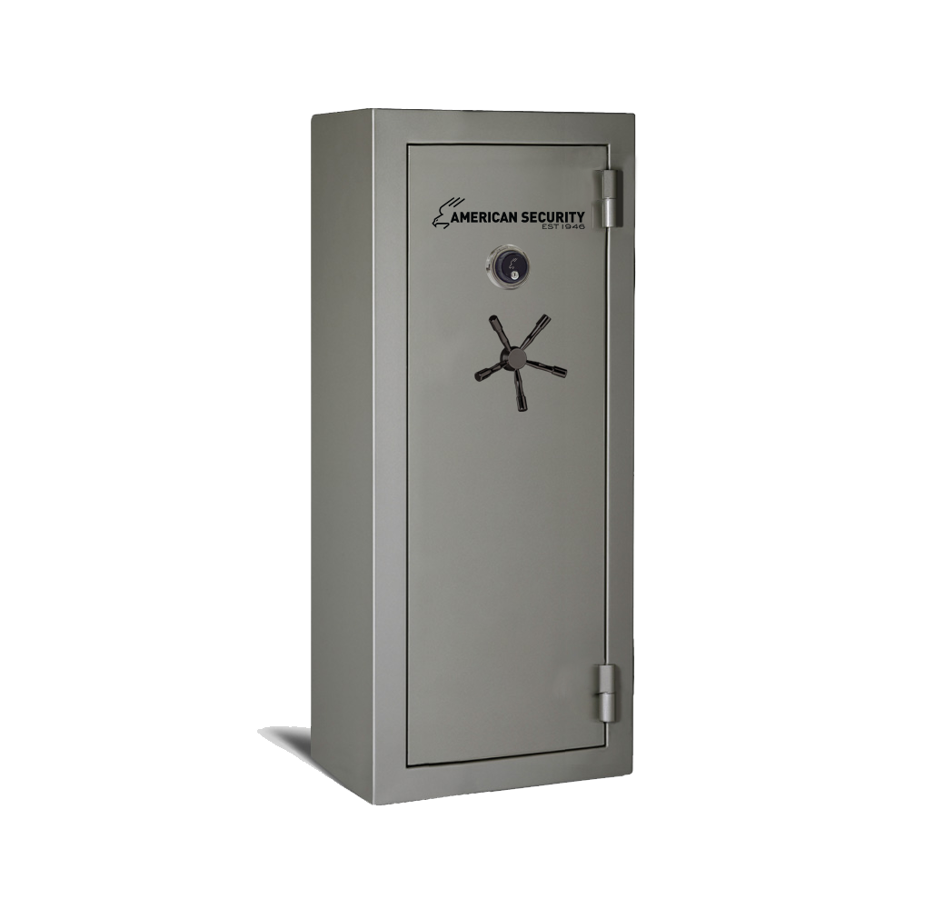AMSEC BFX6024 gun safe exterior with 120-minute fire rating and UL RSC Level 1 security