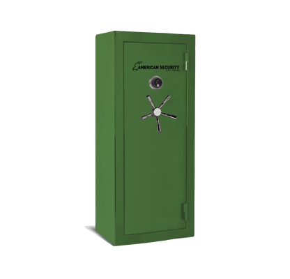AMSEC BFX6024 gun safe exterior with 120-minute fire rating and UL RSC Level 1 security