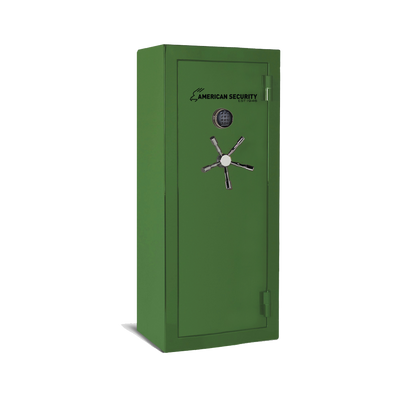 AMSEC BFX6024 gun safe exterior with 120-minute fire rating and UL RSC Level 1 security