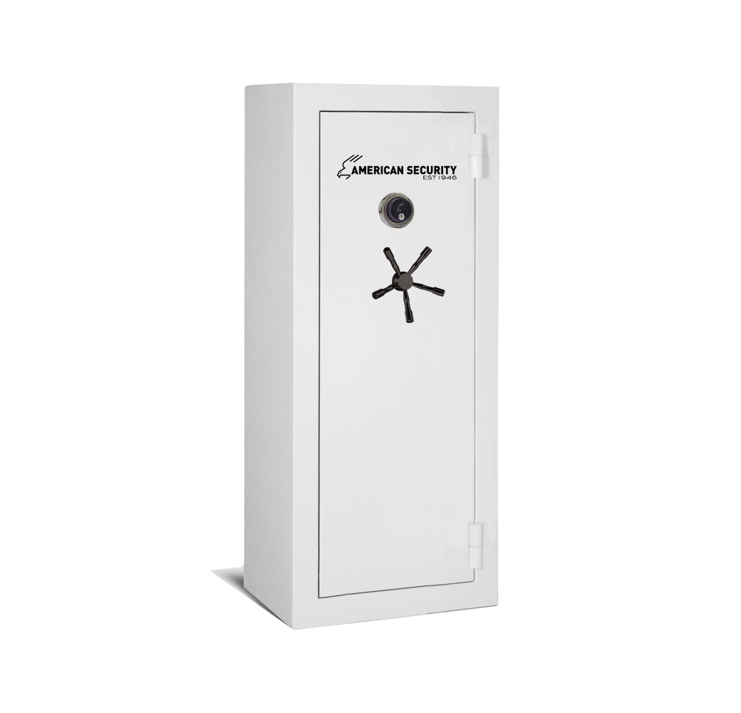 AMSEC BFX6024 gun safe exterior with 120-minute fire rating and UL RSC Level 1 security