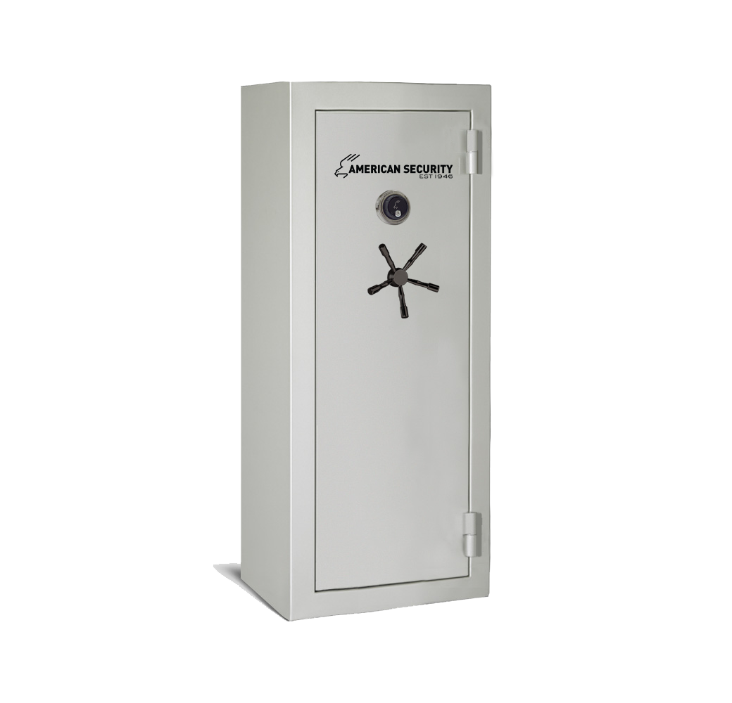 AMSEC BFX6024 gun safe exterior with 120-minute fire rating and UL RSC Level 1 security