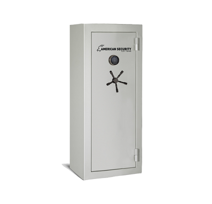 AMSEC BFX6024 gun safe exterior with 120-minute fire rating and UL RSC Level 1 security
