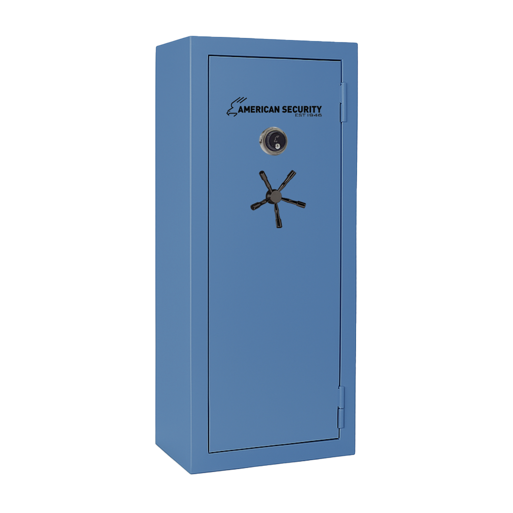 AMSEC BFX6024 gun safe exterior with 120-minute fire rating and UL RSC Level 1 security