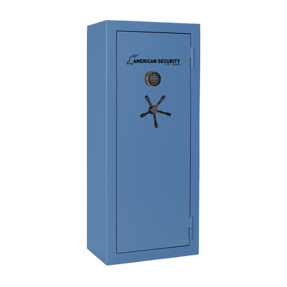 AMSEC BFX6024 gun safe exterior with 120-minute fire rating and UL RSC Level 1 security