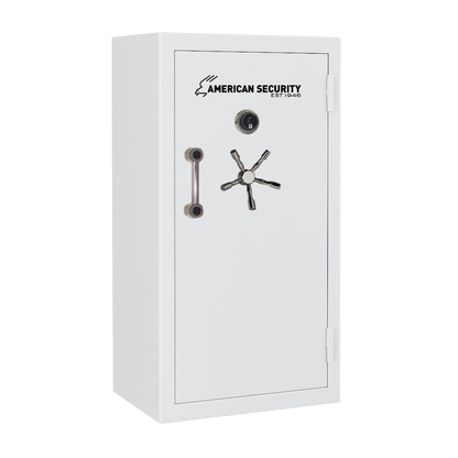 AMSEC BFX6030 gun safe exterior with 120-minute fire rating and UL RSC Level 1 security