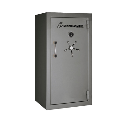 AMSEC BFX6030 gun safe exterior with 120-minute fire rating and UL RSC Level 1 security