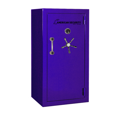 AMSEC BFX6030 gun safe exterior with 120-minute fire rating and UL RSC Level 1 security