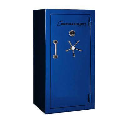 AMSEC BFX6030 gun safe exterior with 120-minute fire rating and UL RSC Level 1 security