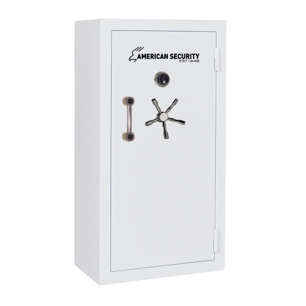 AMSEC BFX6032 gun safe exterior with 120-minute fire rating and UL RSC Level 1 security