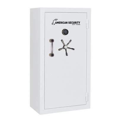 AMSEC BFX6032 gun safe exterior with 120-minute fire rating and UL RSC Level 1 security