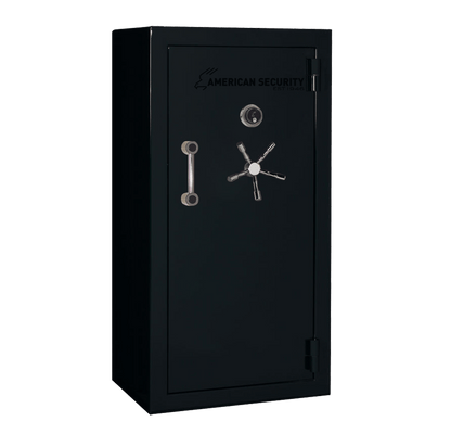AMSEC BFX6032 gun safe exterior with 120-minute fire rating and UL RSC Level 1 security