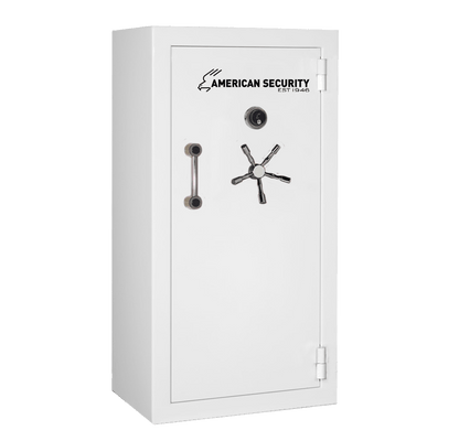 AMSEC BFX6032 gun safe exterior with 120-minute fire rating and UL RSC Level 1 security
