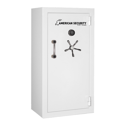 AMSEC BFX6032 gun safe exterior with 120-minute fire rating and UL RSC Level 1 security