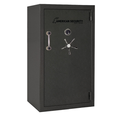 AMSEC BFX6636 gun safe exterior with 120-minute fire rating and UL RSC Level 1 security