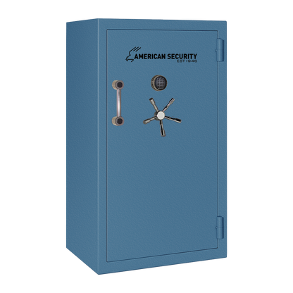 AMSEC BFX6636 gun safe exterior with 120-minute fire rating and UL RSC Level 1 security