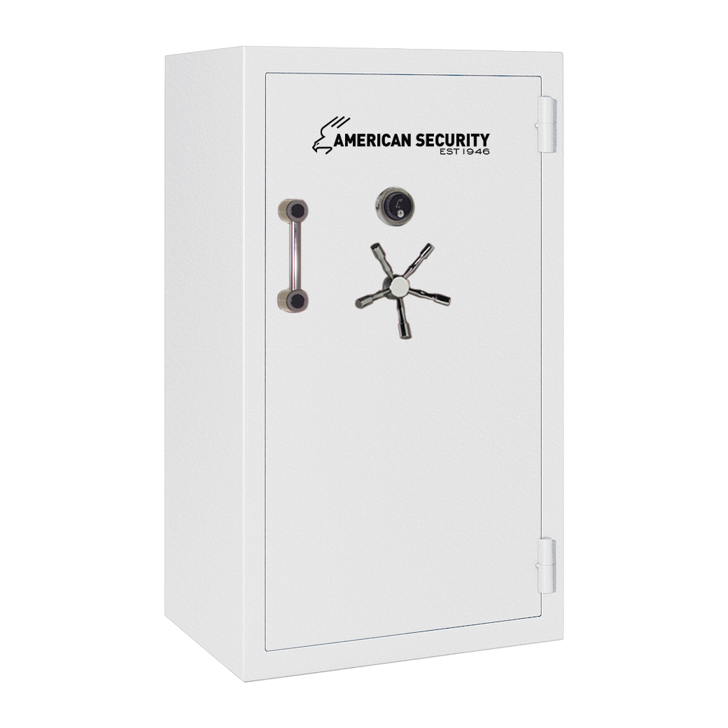 AMSEC BFX6636 gun safe exterior with 120-minute fire rating and UL RSC Level 1 security