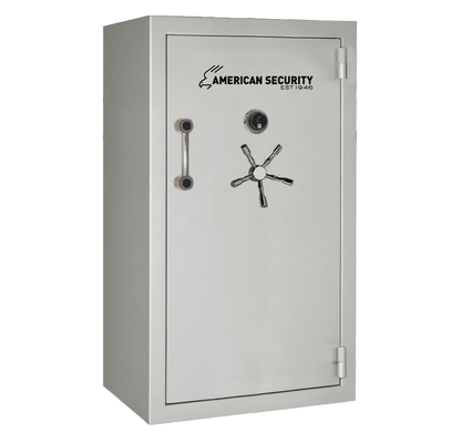 AMSEC BFX6636 gun safe exterior with 120-minute fire rating and UL RSC Level 1 security