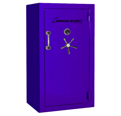 AMSEC BFX6636 gun safe exterior with 120-minute fire rating and UL RSC Level 1 security