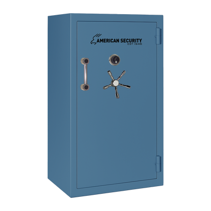 AMSEC BFX6636 gun safe exterior with 120-minute fire rating and UL RSC Level 1 security