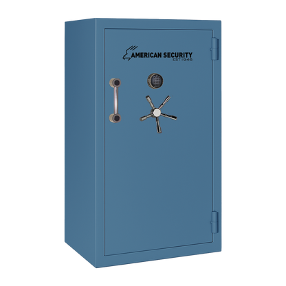AMSEC BFX6636 gun safe exterior with 120-minute fire rating and UL RSC Level 1 security