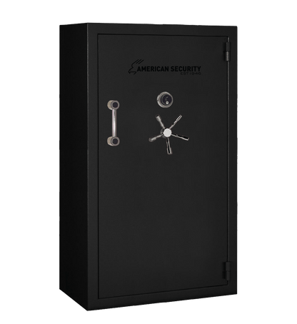 AMSEC BFX7240 gun safe exterior with 120-minute fire rating and UL RSC Level 1 security