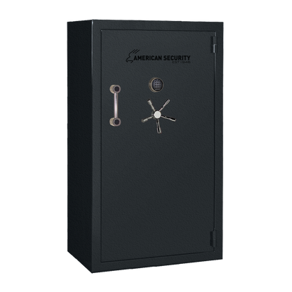 AMSEC BFX7240 gun safe exterior with 120-minute fire rating and UL RSC Level 1 security