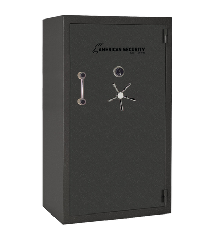 AMSEC BFX7240 gun safe exterior with 120-minute fire rating and UL RSC Level 1 security