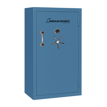 AMSEC BFX7240 gun safe exterior with 120-minute fire rating and UL RSC Level 1 security