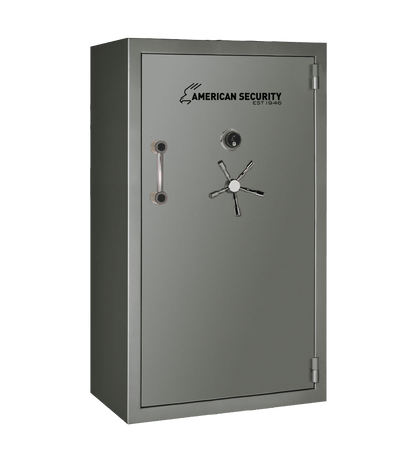 AMSEC BFX7240 gun safe exterior with 120-minute fire rating and UL RSC Level 1 security