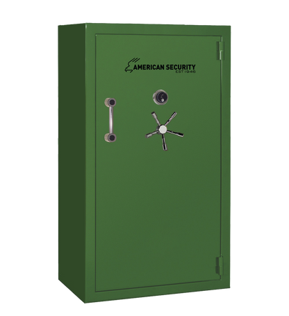 AMSEC BFX7240 gun safe exterior with 120-minute fire rating and UL RSC Level 1 security