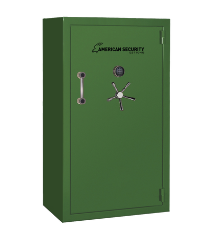 AMSEC BFX7240 gun safe exterior with 120-minute fire rating and UL RSC Level 1 security