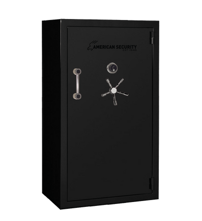AMSEC BFX7240 gun safe exterior with 120-minute fire rating and UL RSC Level 1 security